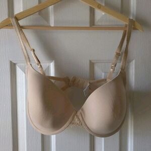 Wacoal 36DD Sand 85340 French Garden Seamless Underwire T-Shirt Bra